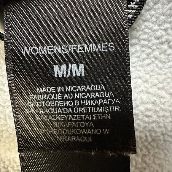 The North Face Bionic Soft Shell Full Zip Jacket Gray Floral Women's Medium - Picture 8 of 9